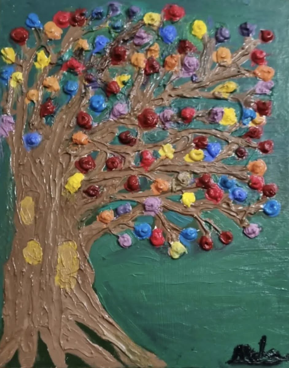 multi- flowered tree